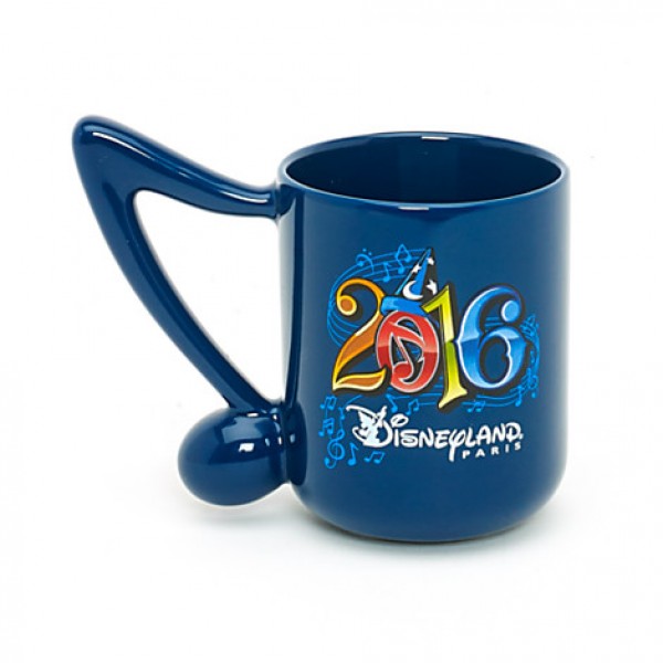 Disneyland Paris 2016 Musical Note Mug Disneyland Paris 2016 Musical Note Mug